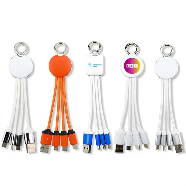 Round 3 In 1 Charging Cable