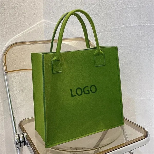 Felt Cloth Large Square Shopping Bag