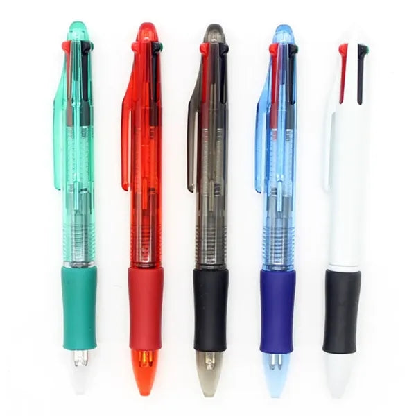4 Ink Colors Ballpoint Orbitor Grip Pen