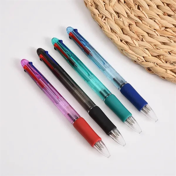 4 Ink Colors Ballpoint Orbitor Grip Pen