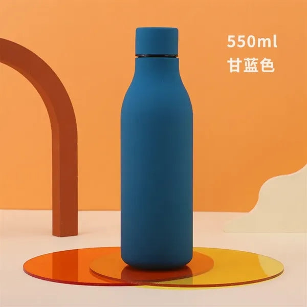17oz Luxury Vacuum Bullet Flask With Handle