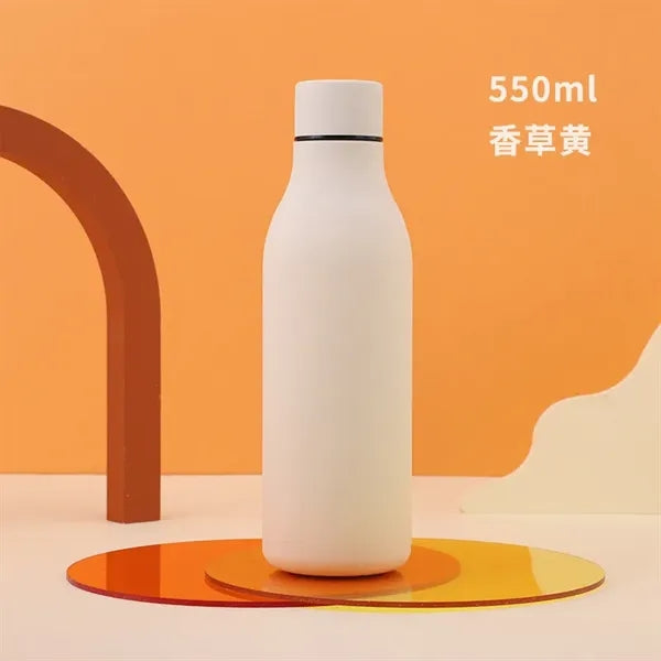 17oz Luxury Vacuum Bullet Flask With Handle