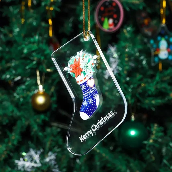 Shaped Clear Ornaments