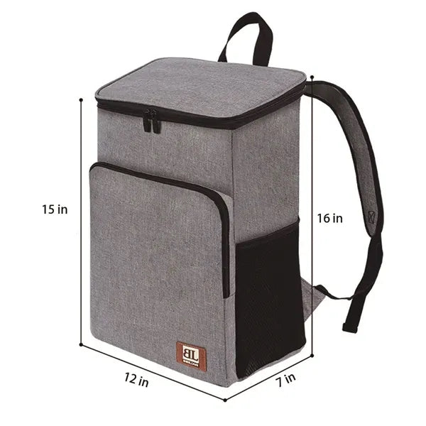 Double Deck Durable Picnic Cooler Bag Leakproof Lunch Box