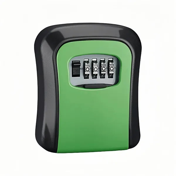 4 Digit Combination Key Lock Box Outdoor Wall Mount Safe