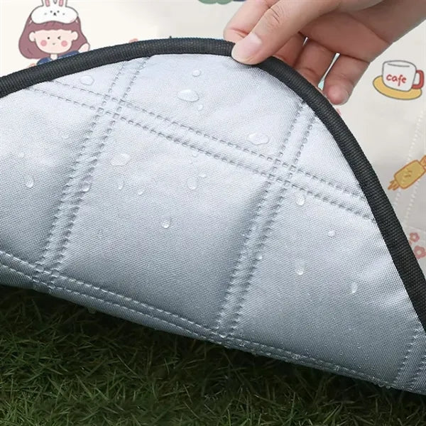 59x39 inch Outdoor Picnic Blanket Foldable Waterproof Sand M