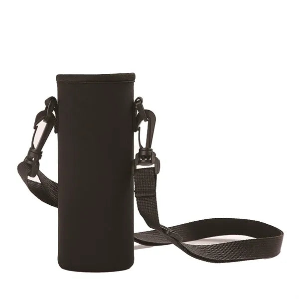 Portable Insulated Hiking Water Bottle Sling Carrier Bag