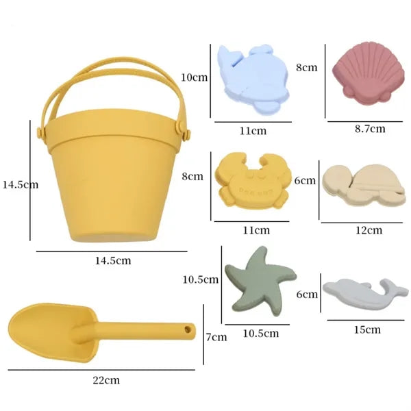 Beach Bucket and Shovel Set