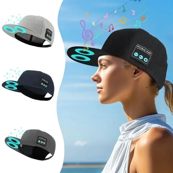 Baseball Cap With Bluetooth Speaker