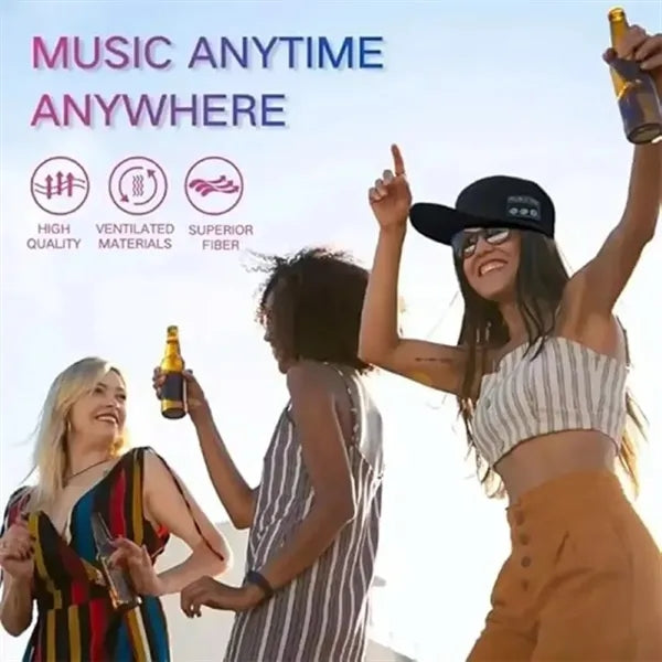 Baseball Cap With Bluetooth Speaker