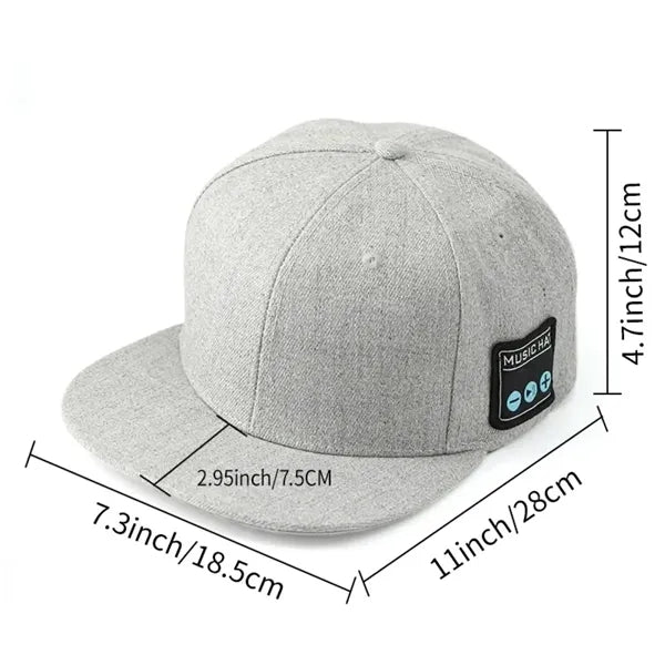 Baseball Cap With Bluetooth Speaker