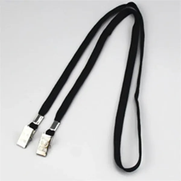 Double Clip/Breakaway Lock Buckle Lanyard