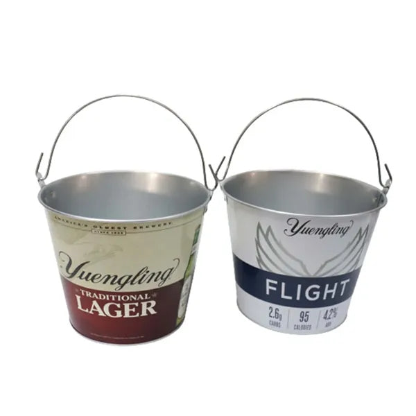 Full Color 5L Ice Metal Bucket