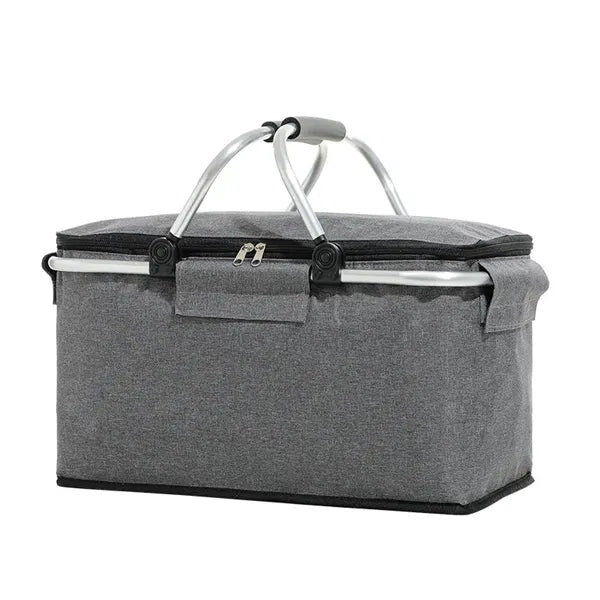 Collapsible Portable Cooler Insulated Picnic Basket