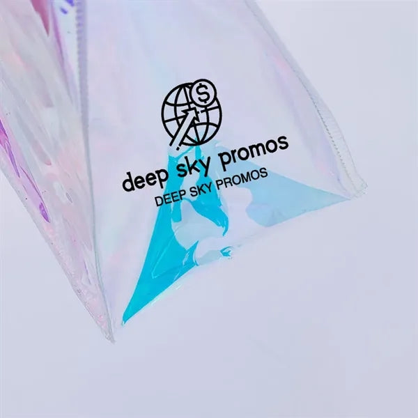 Transparent PVC Glittery Tote Bags