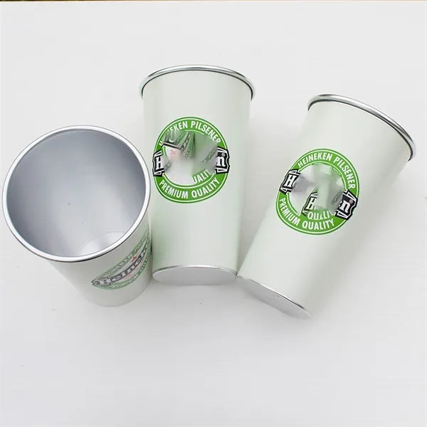 Outdoor Single Layer Color Changing Aluminum Cup-450ML