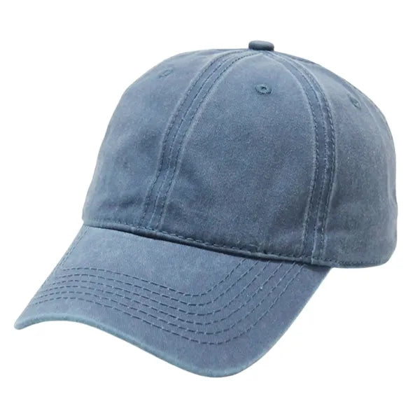 Adjustable Washed Cotton Baseball Cap