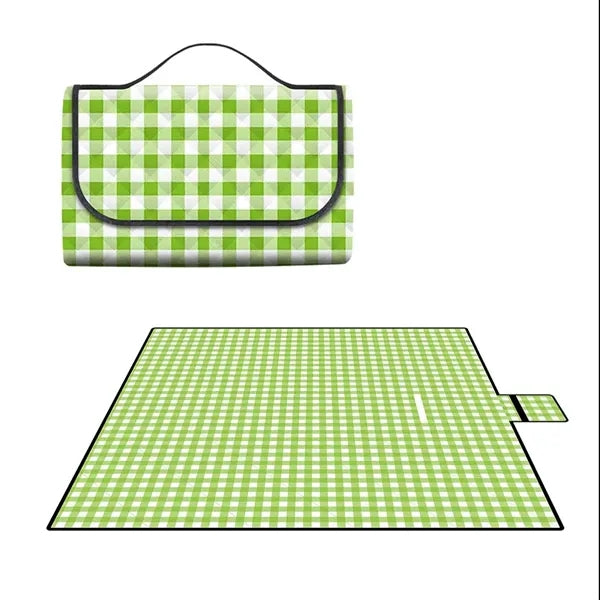Soft Full Color Foldable Picnic Blanket Ultrasonic Beach Mat