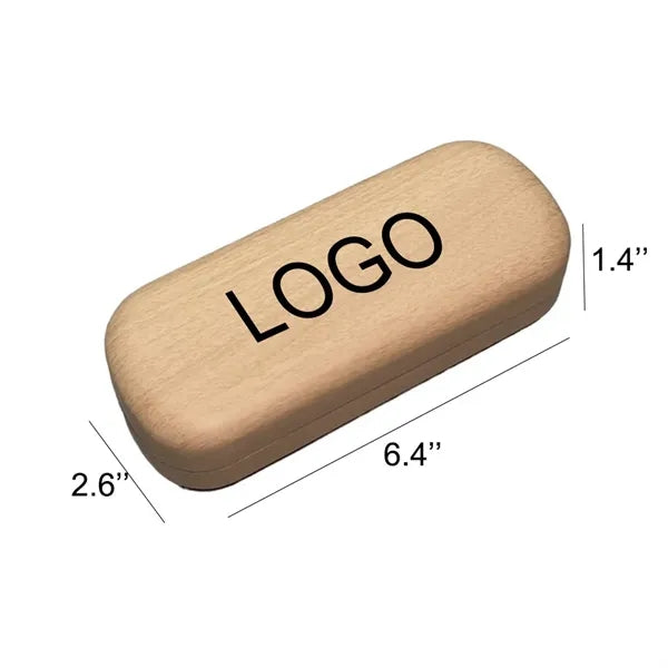 Hard Shell Leather Sunglasses Case