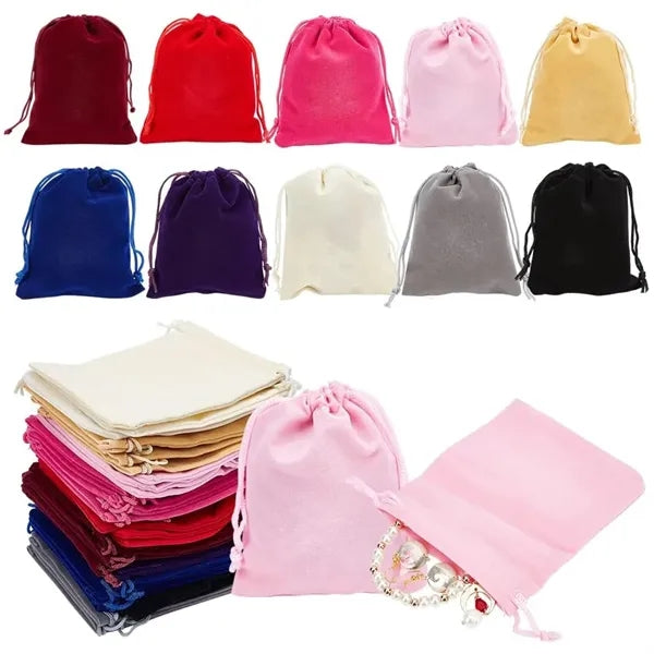 Velvet Drawstring Gift Bags