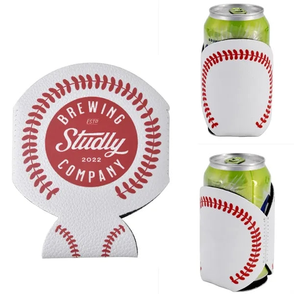 Baseball Design Can Cooler Holder