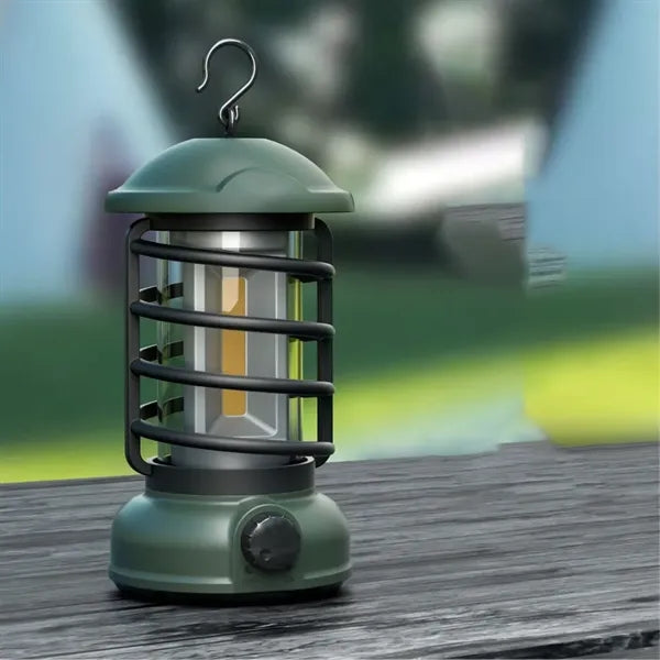 Vintage Battery Powered Portable LED Tent Lantern