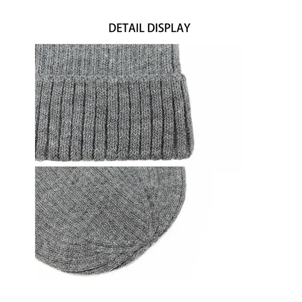 Winter Knitted Soft Warm Hat for Men/Women Slouchy Ski Cap