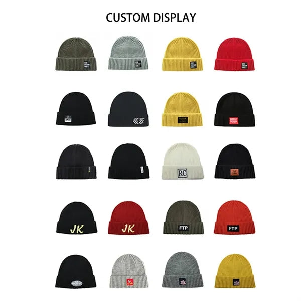 Winter Knitted Soft Warm Hat for Men/Women Slouchy Ski Cap