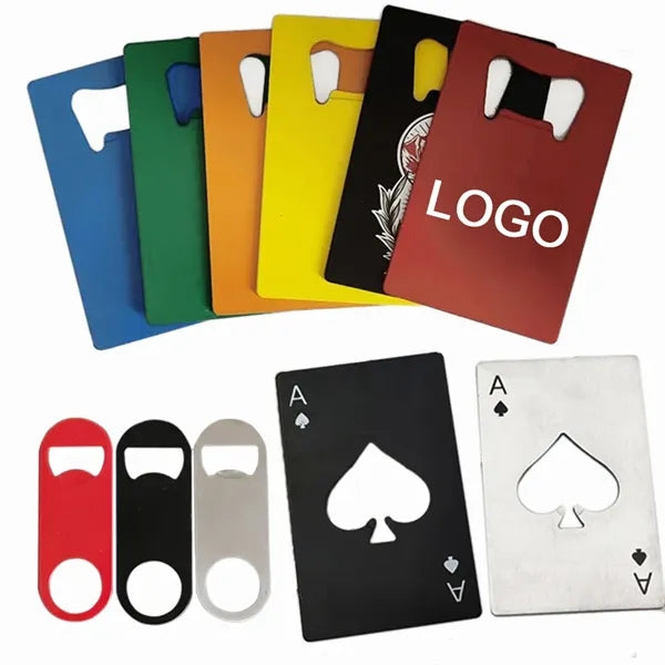 Stainless Steel Flat Bottle Opener