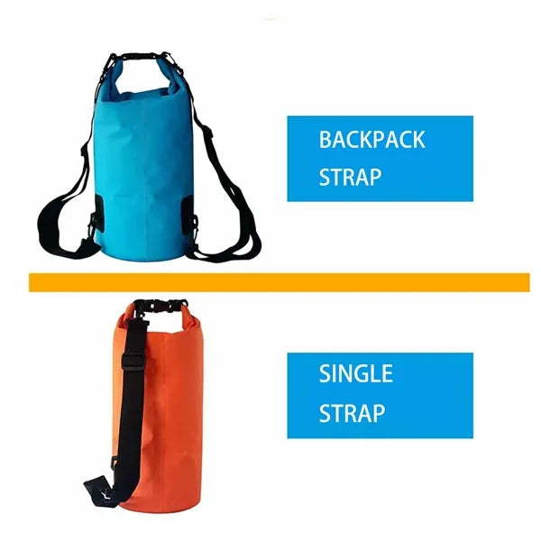 Waterproof Bag-Roll Top Backpack Sack Keeps Gear Dry