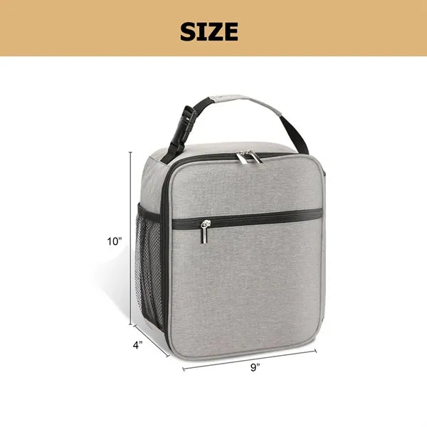Portable Insulated Tote Lunch Bag
