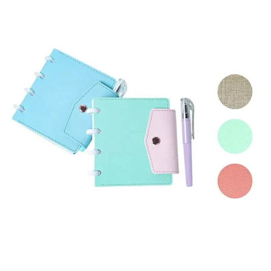 Leather Mini Notepad And Pen