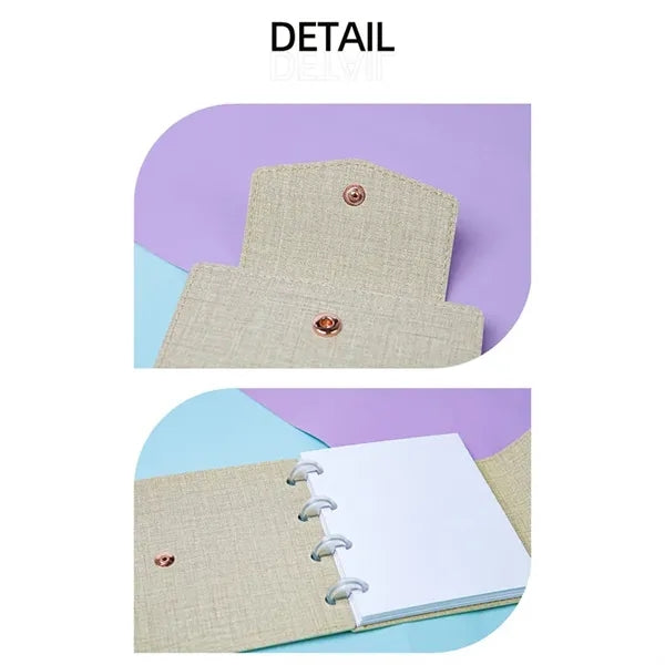 Leather Mini Notepad And Pen
