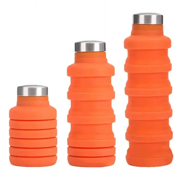 Collapsible Water Bottle 17oz Silicone Food Grade Cup Sport