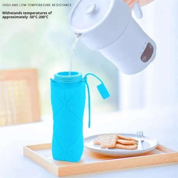 20oz Collapsible Water Bottles For Travel Gym Hiking Sports