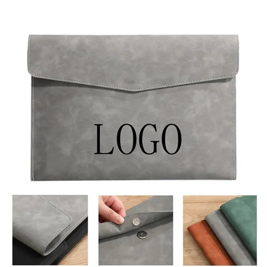 PU Leather File Folder Document Holder Waterproof