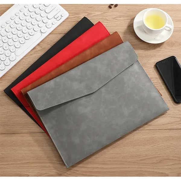 PU Leather File Folder Document Holder Waterproof