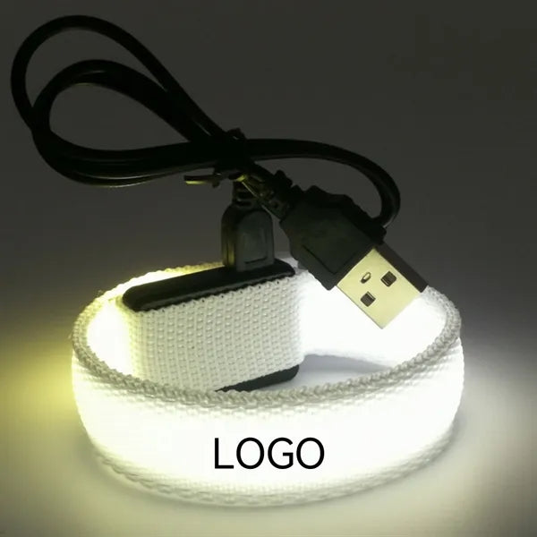 Rechargeable version Reflective Wristband for Outdoor