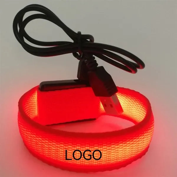 Rechargeable version Reflective Wristband for Outdoor