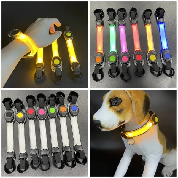LED Leg & Arm Bands for Running and Pet Activities