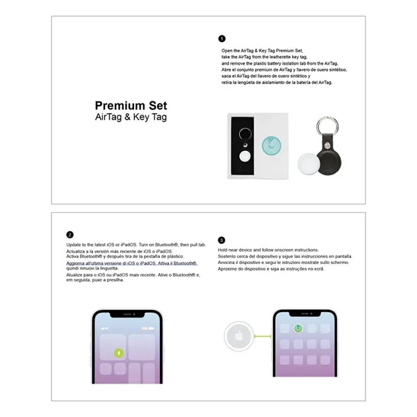 AirTag & Key Tag Customizable Gift Box Premium Set