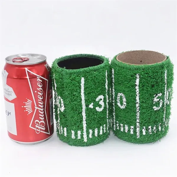Football Party Favors Gift Turf Can Cooler Holder