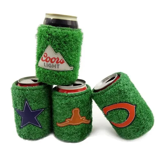 Football Party Favors Gift Turf Can Cooler Holder