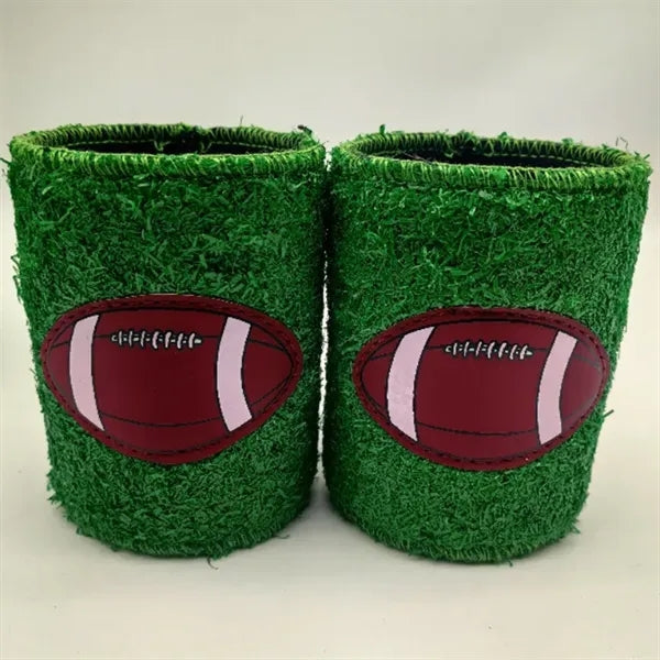 Football Party Favors Gift Turf Can Cooler Holder