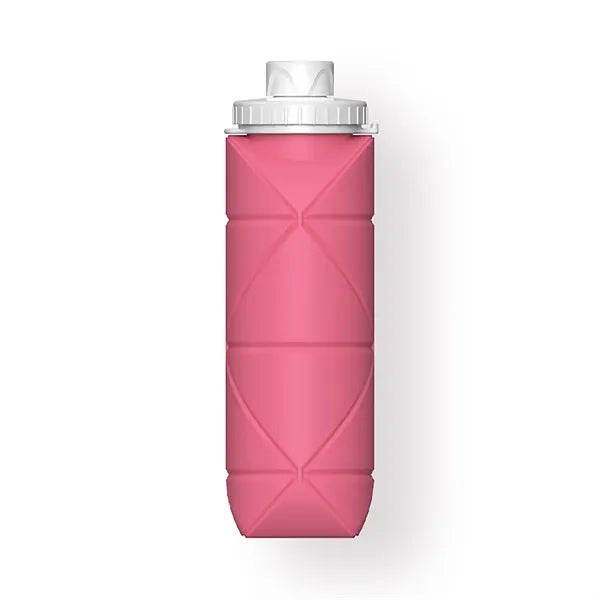 20 OZ Foldable Silicone Water Bottle