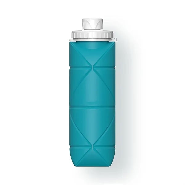 20 OZ Foldable Silicone Water Bottle