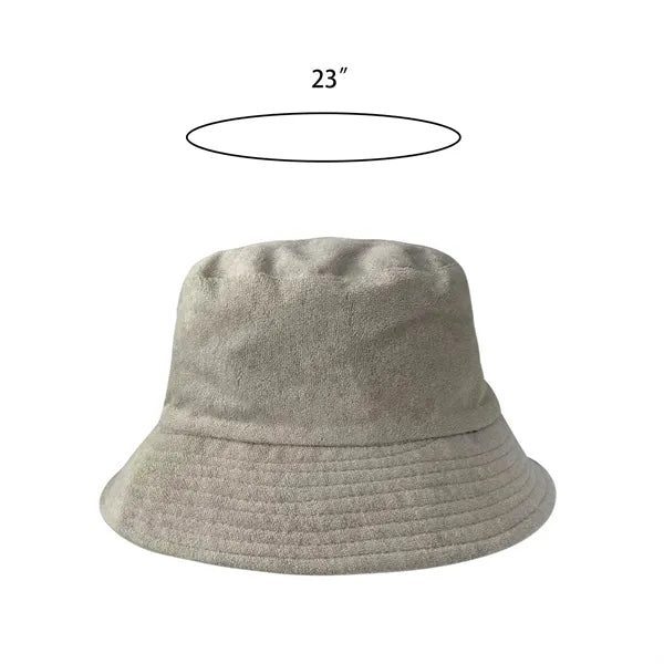 Velour Visor Cap