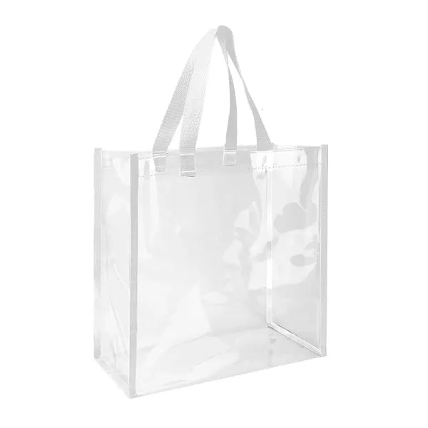 Clear PVC Shoulder Tote