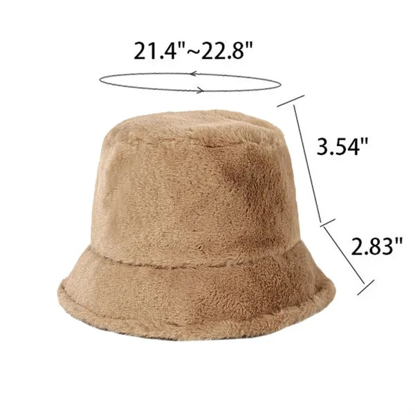 Plush Sherpa Lined Bucket Hat