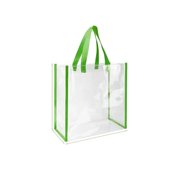 Clear PVC Shoulder Tote
